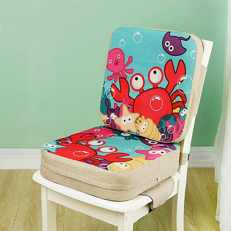 Baby High Chair Booster - Children Kids Increased Booster Seat Cushion