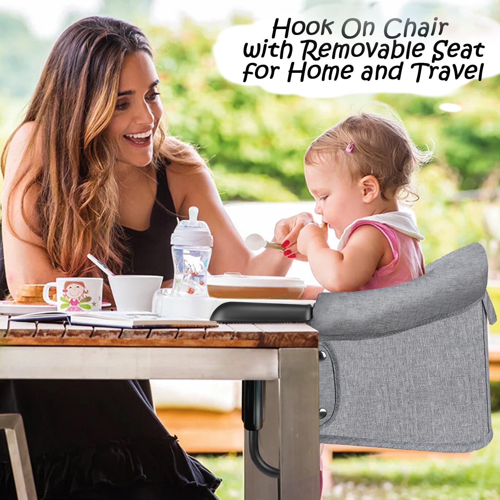 Hook-On Chair Fold-Flat Storag – Baby High Chair Booster recenzja i cena