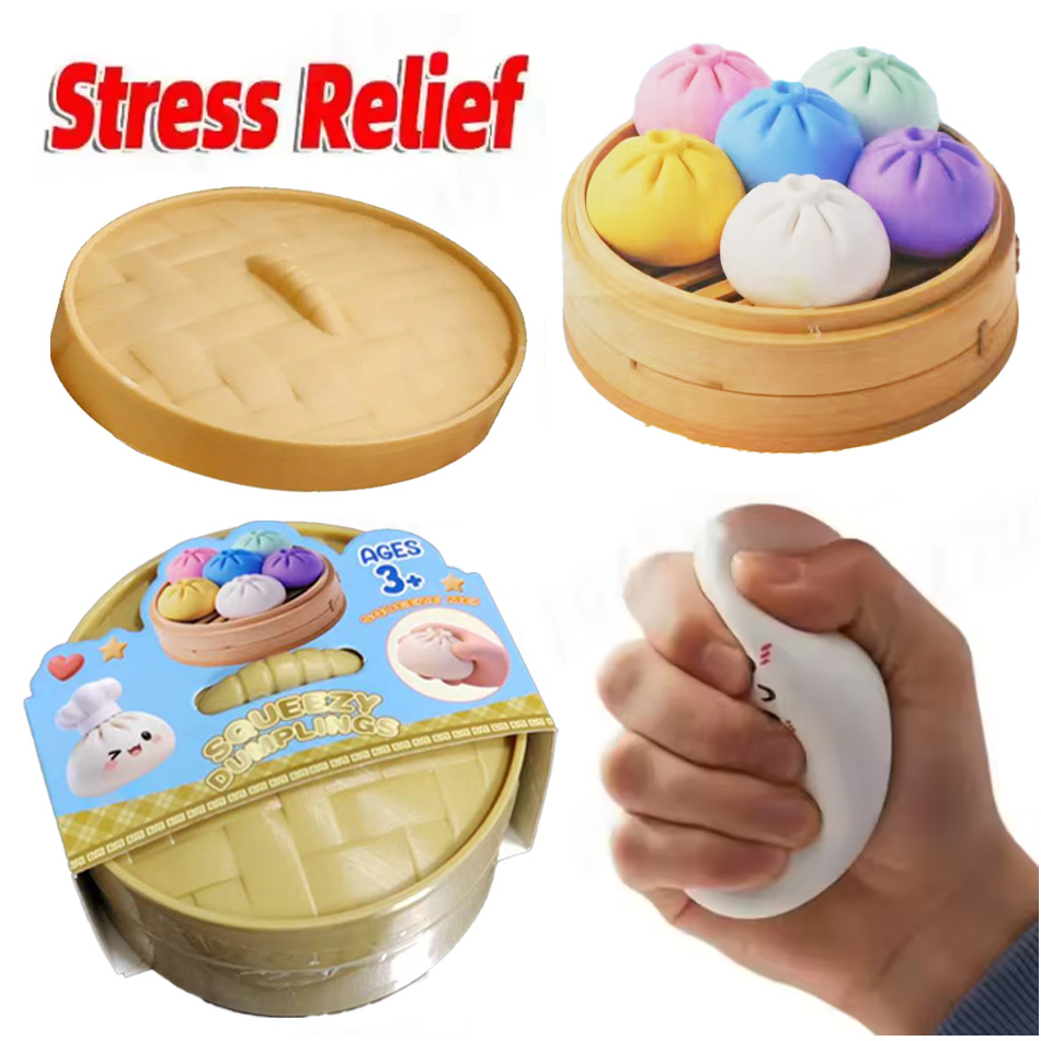 Colorful Dumpling Stress Balls – Baby Products Unique recenzja i cena