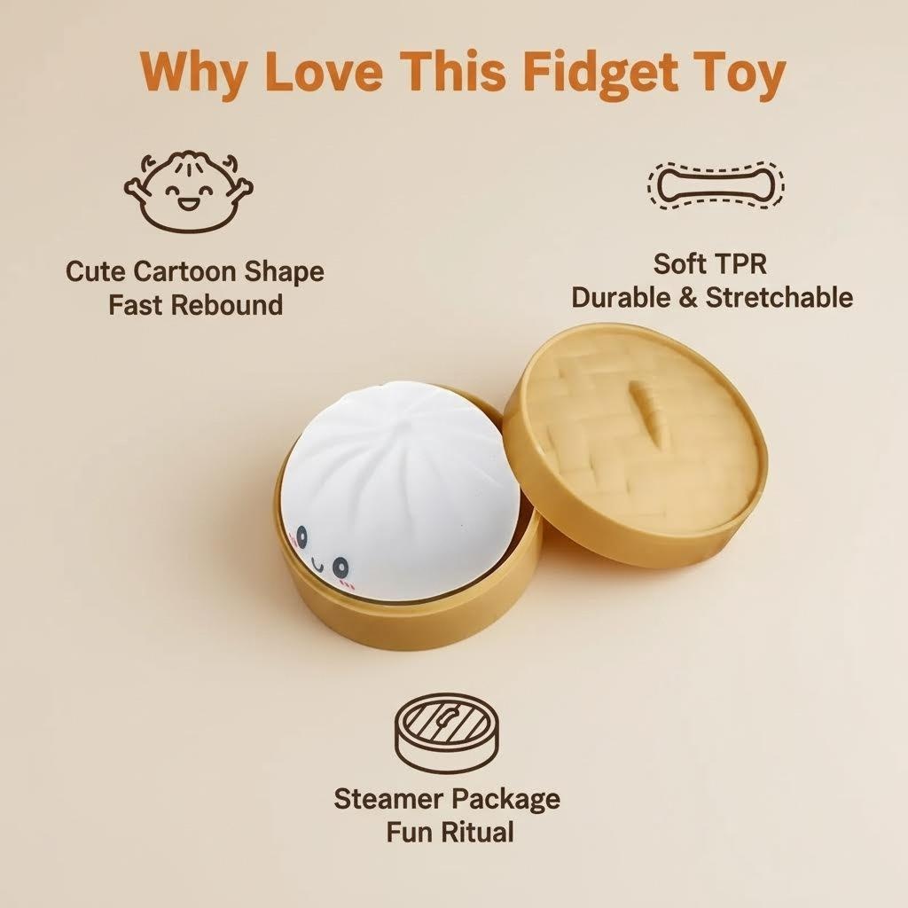 Colorful Dumpling Stress Balls – Baby Products Unique recenzja i cena