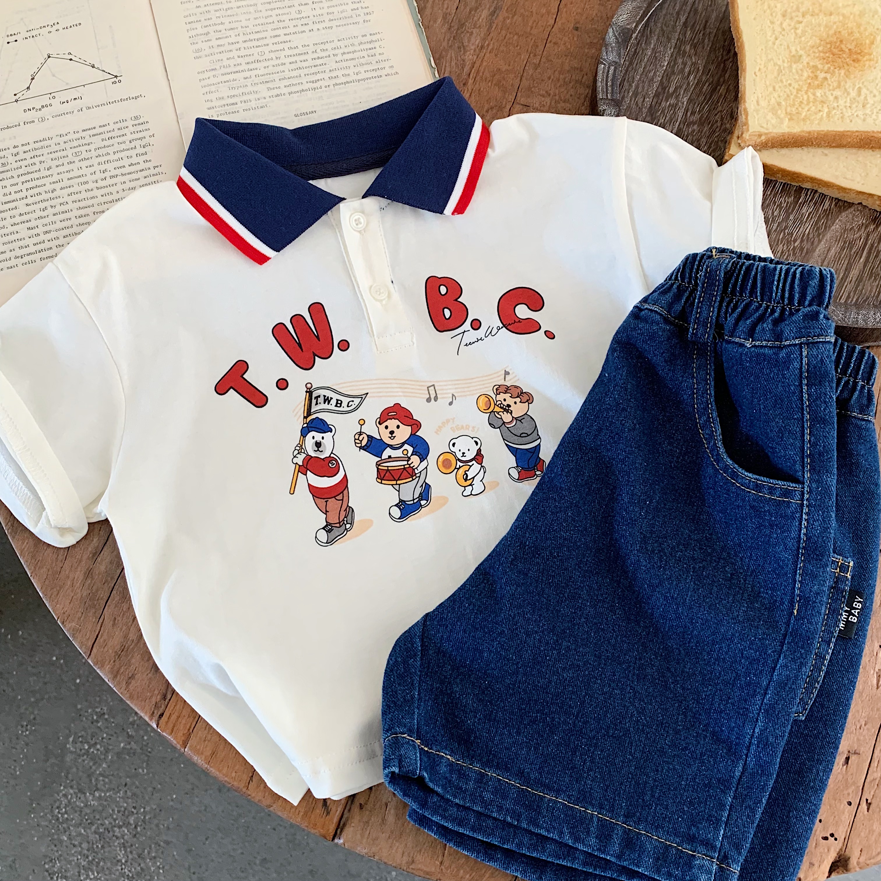 Children's Summer Polo Shirt C – Baby Products Japanese recenzja i cena