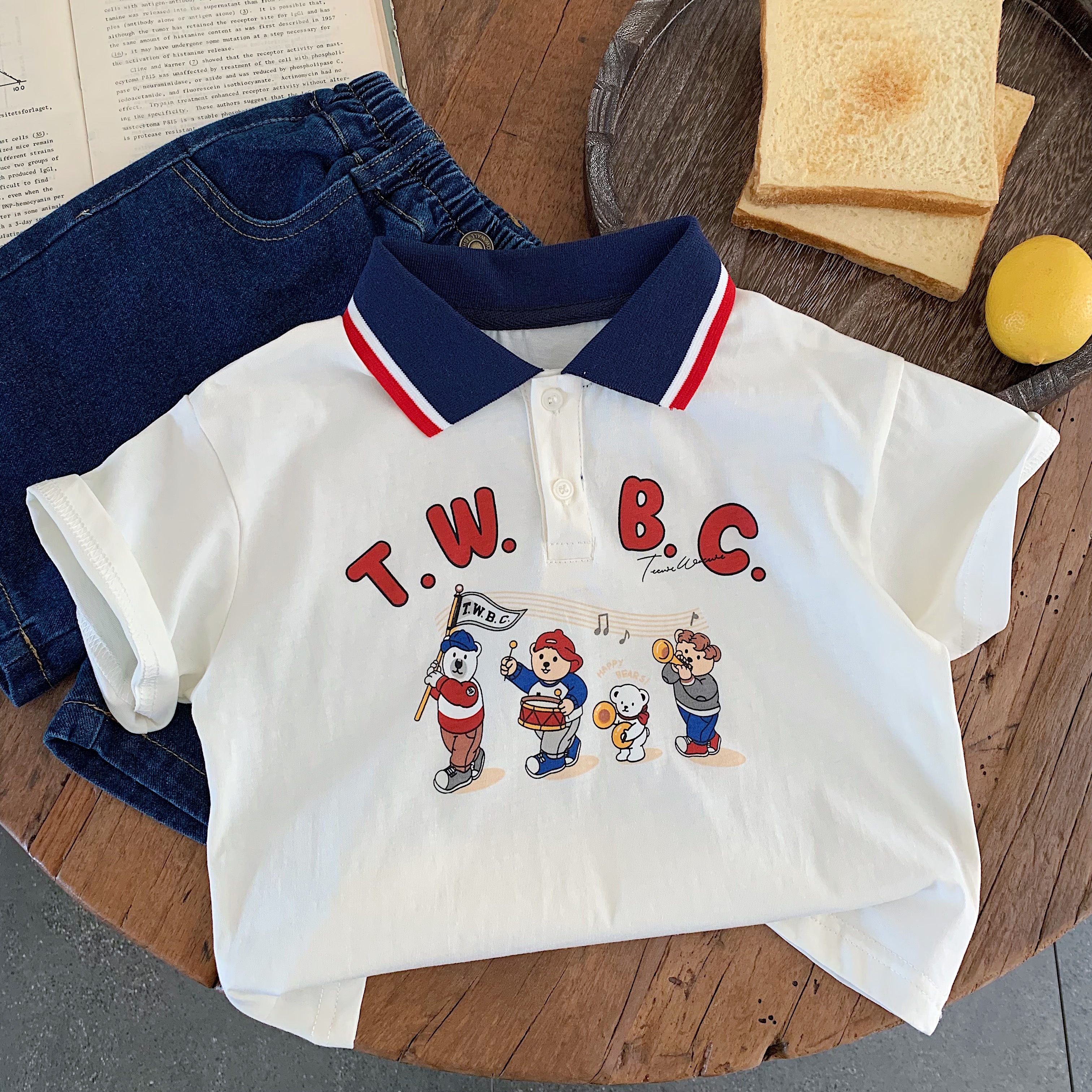 Children's Summer Polo Shirt C – Baby Products Japanese recenzja i cena