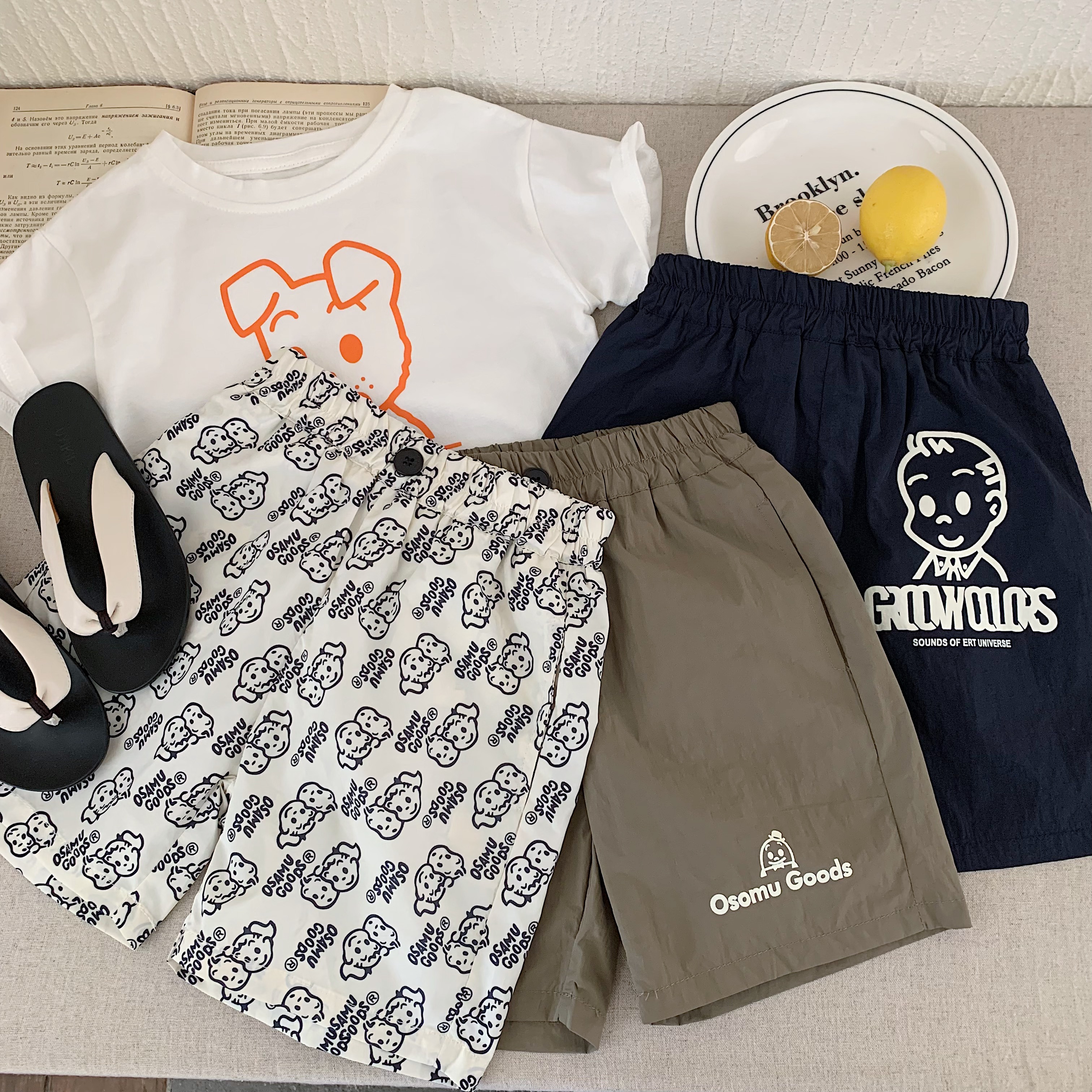 Children's shorts 2025 with ad – Baby Products Japanese recenzja i cena