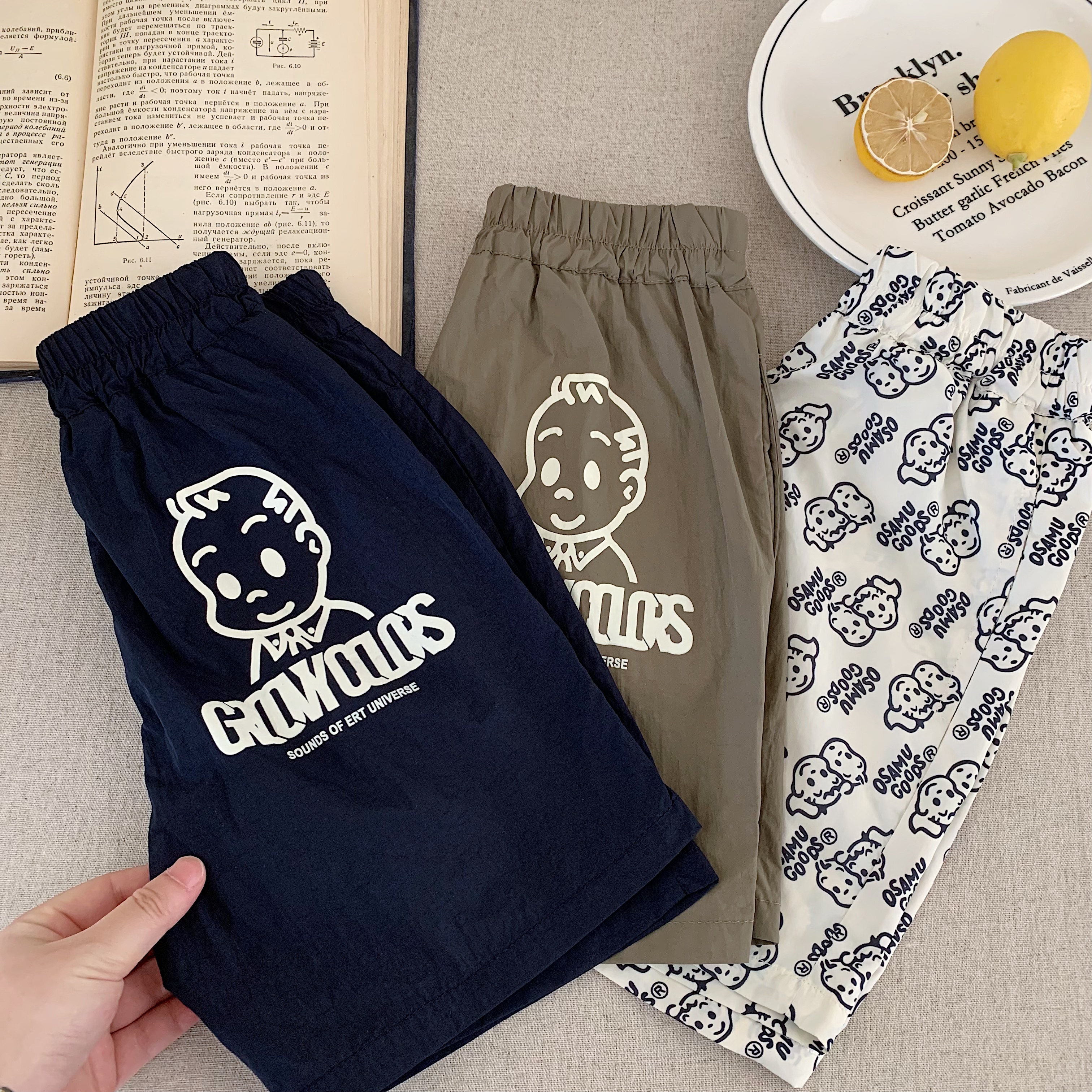 Children's shorts 2025 with ad – Baby Products Japanese recenzja i cena