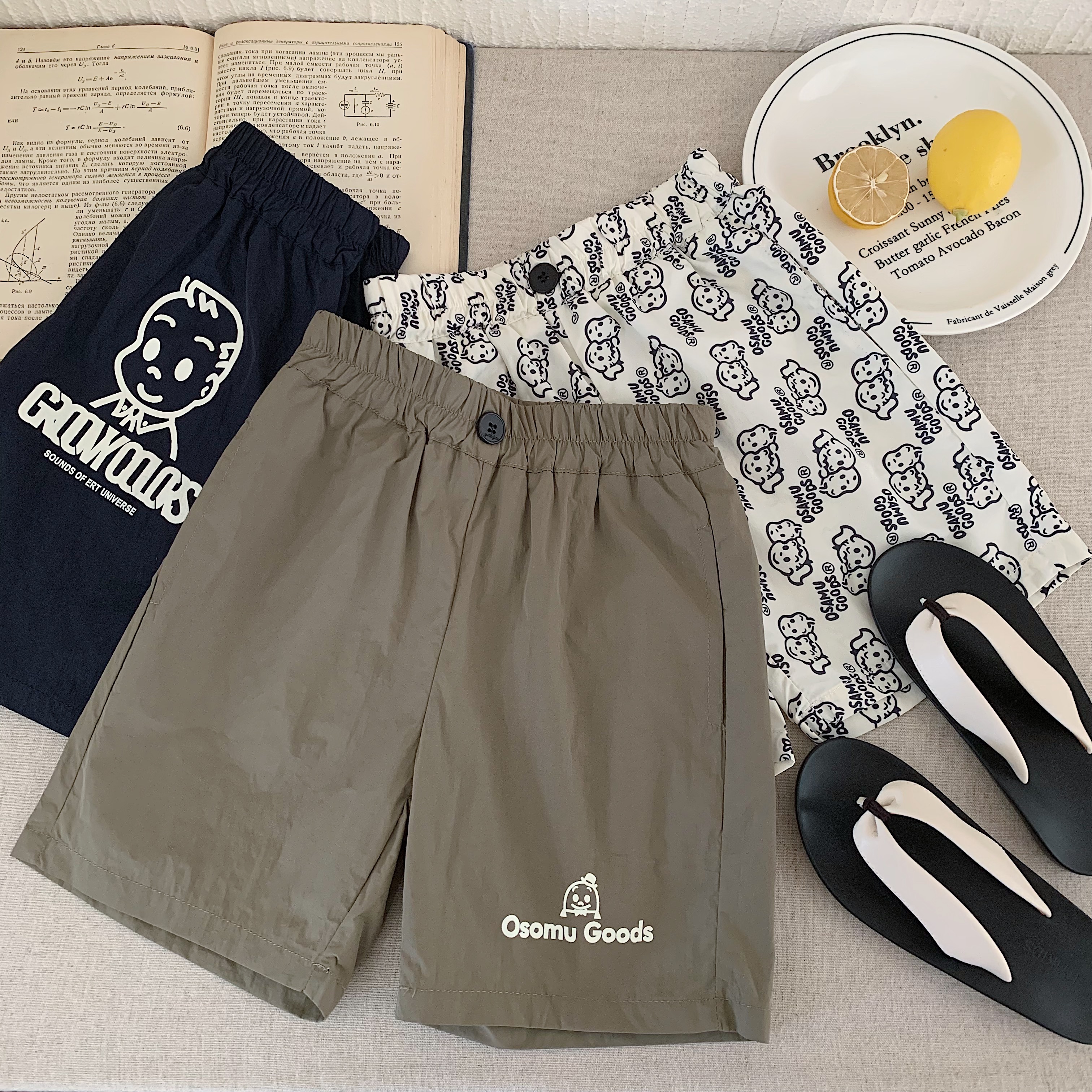 Children's shorts 2025 with ad – Baby Products Japanese recenzja i cena