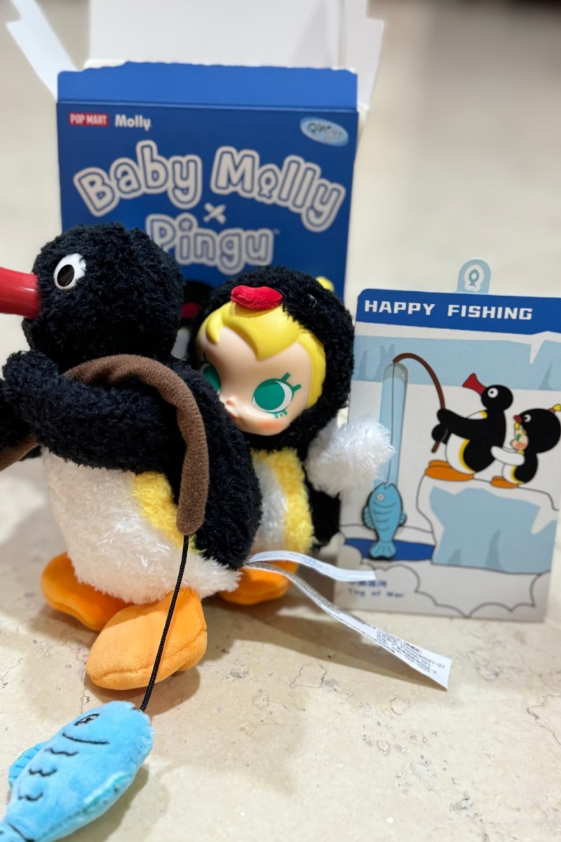 POP MART Baby Molly X Pingu Ha – Baby Products Packaging recenzja i cena