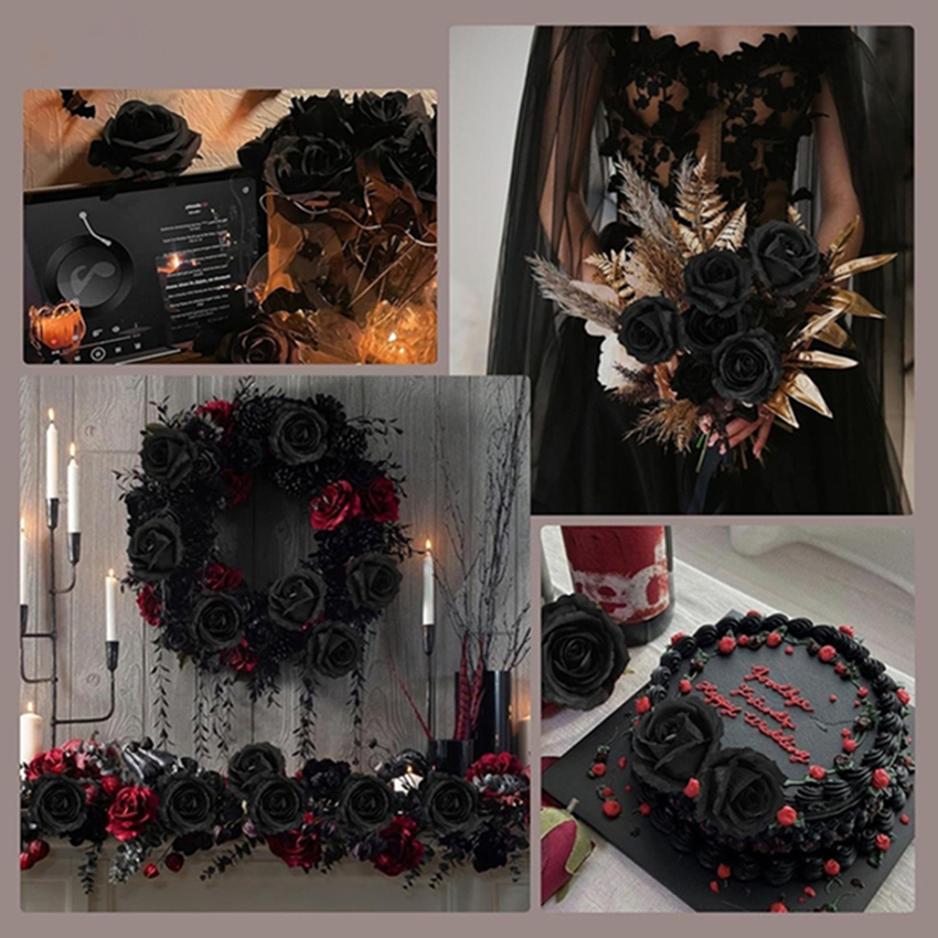50Pcs Artificial Flowers Roses – Baby Products In Sale recenzja i cena